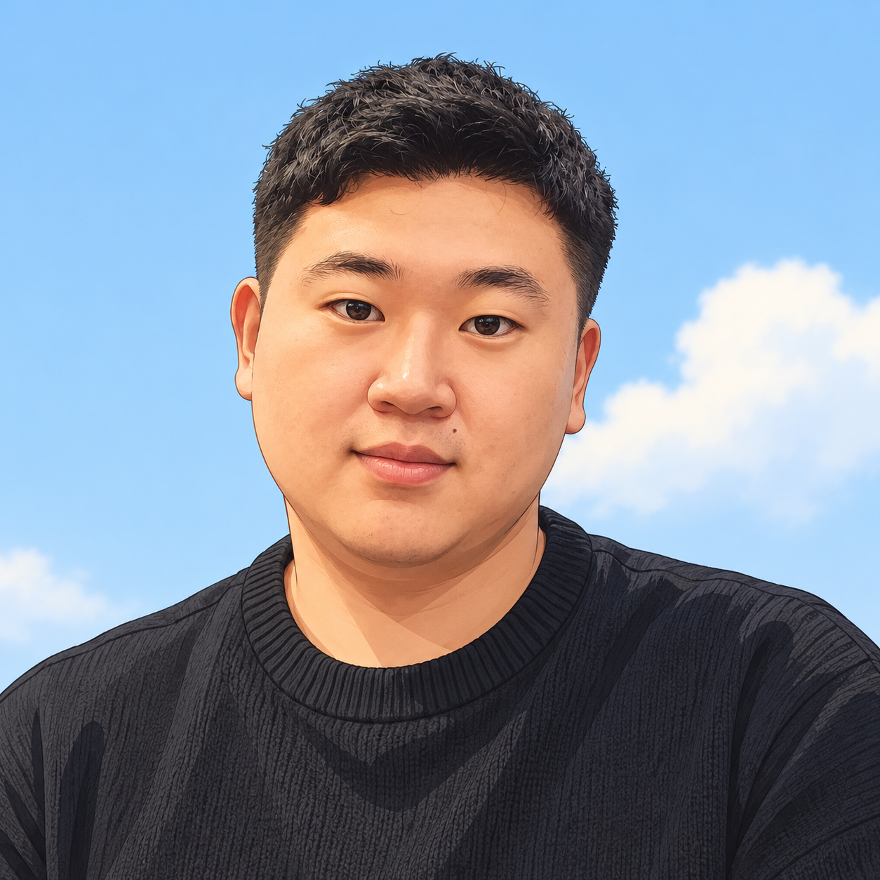 고지성 강사 프로필 일러스트